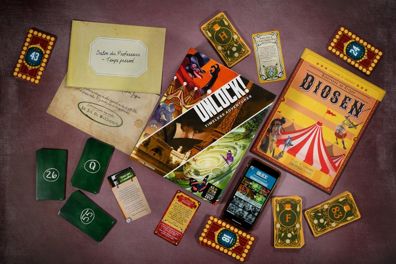 Asmodee UNLOCK! Timeless Adventures Card Game - Escape Room-Inspired Cooperative Adventure, Fun Family Game for Kids and Adults, Ages 10+, 1-6 Players, 1 Hour Playtime, Made by Space Cowboys - Image 3